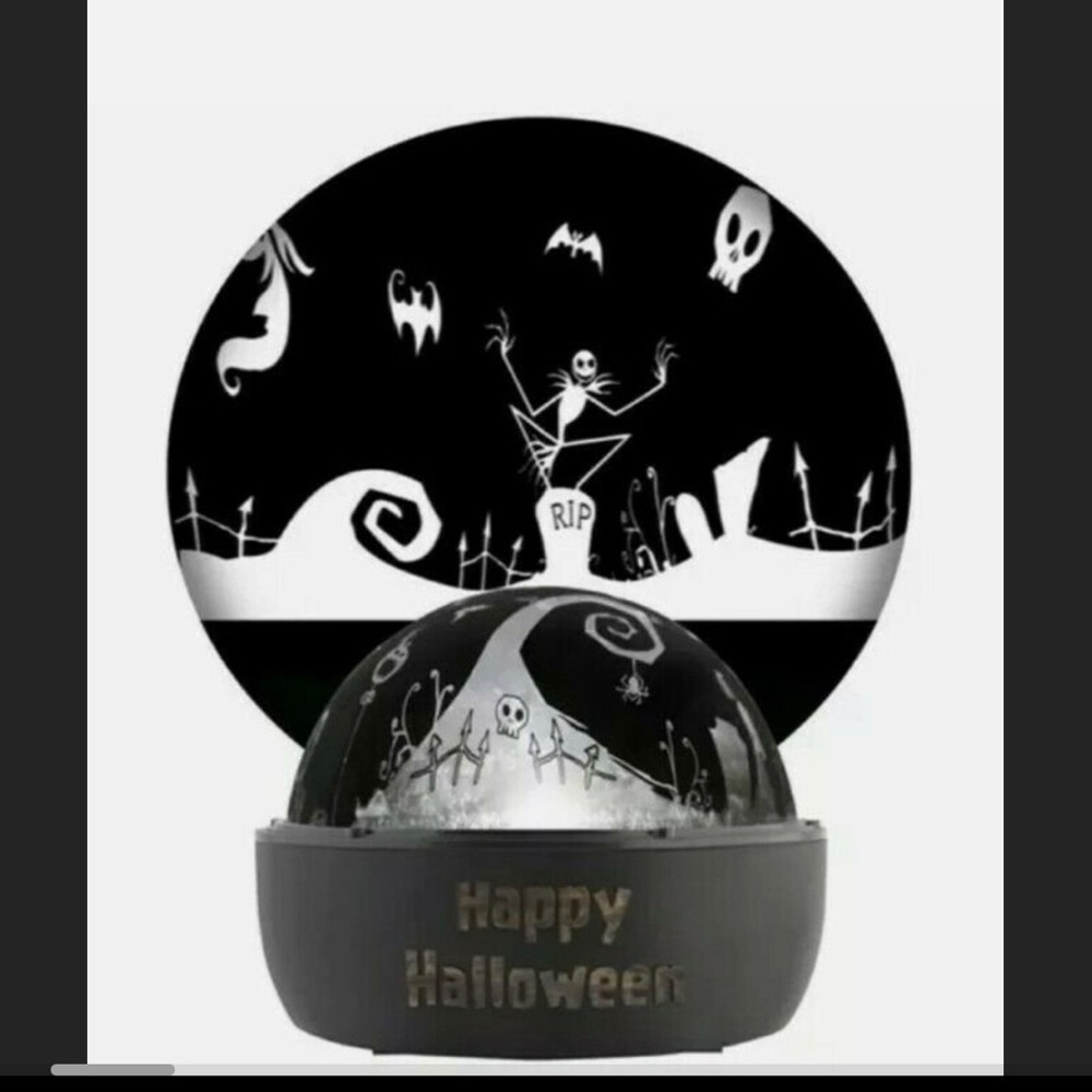 Nightmare Before Christmas Light‎ Up Projector NBC Jack Skellington Halloween